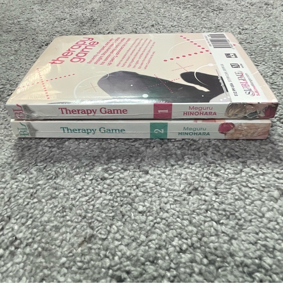 Therapy Game Vol 1 & 2- BRAND NEW SEALED English Manga BL Yaoi Meguru Hinohara - Picture 3 of 3